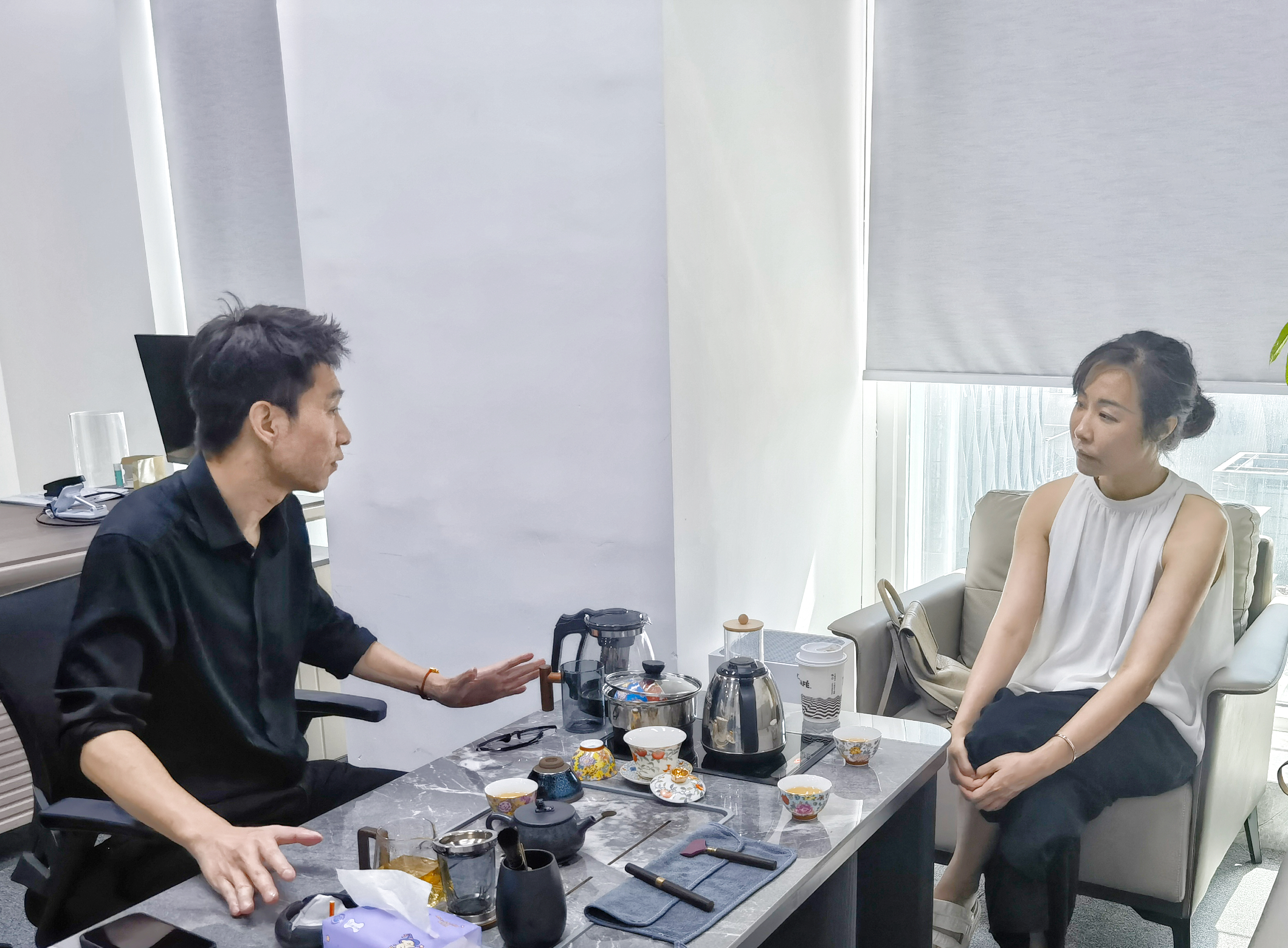 促进会走访广东广昱信息科技有限公司