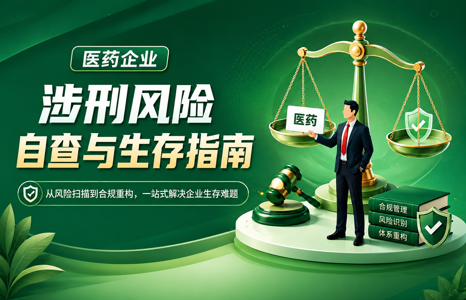 医药企业涉刑风险自查与生存指南