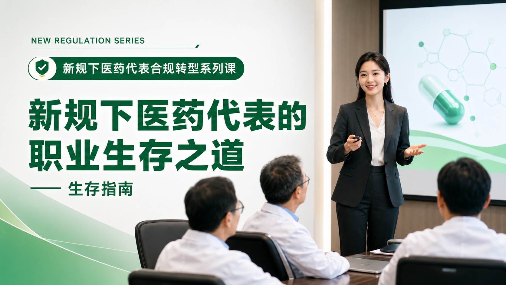 新规下医药代表的职业生存指南【新规下医药代表合规转型与能力升级20讲 · 第18讲】