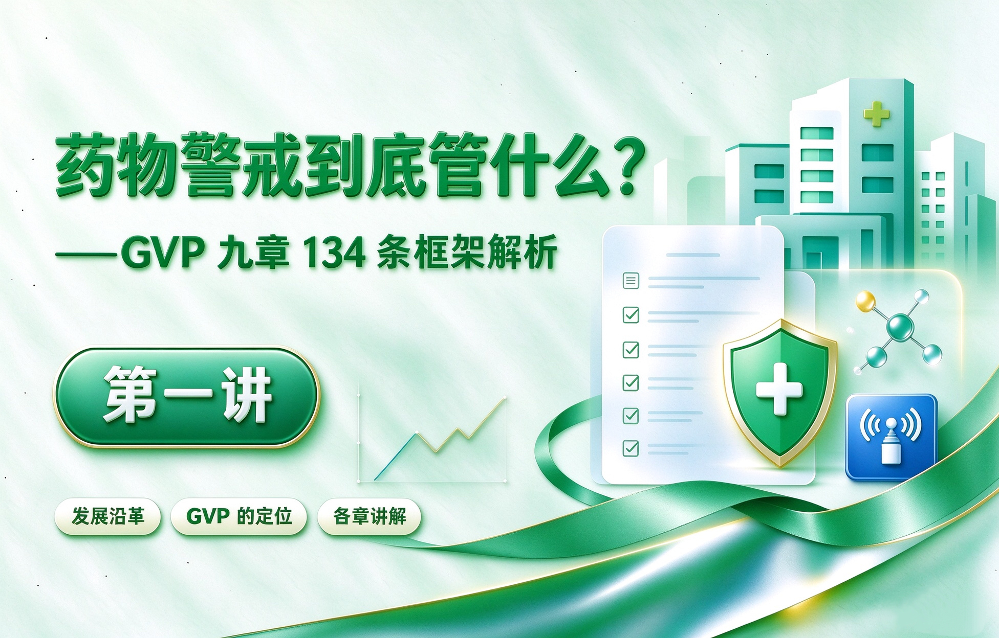 药物警戒到底管什么？——GVP九章134条框架解析