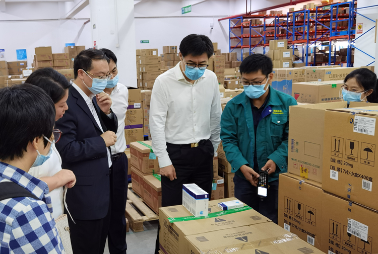 广东省药品监管局到中山调研药品信息化追溯体系建设工作.png 广东省药品监管局到中山调研药品信息化追溯体系建设工作.png