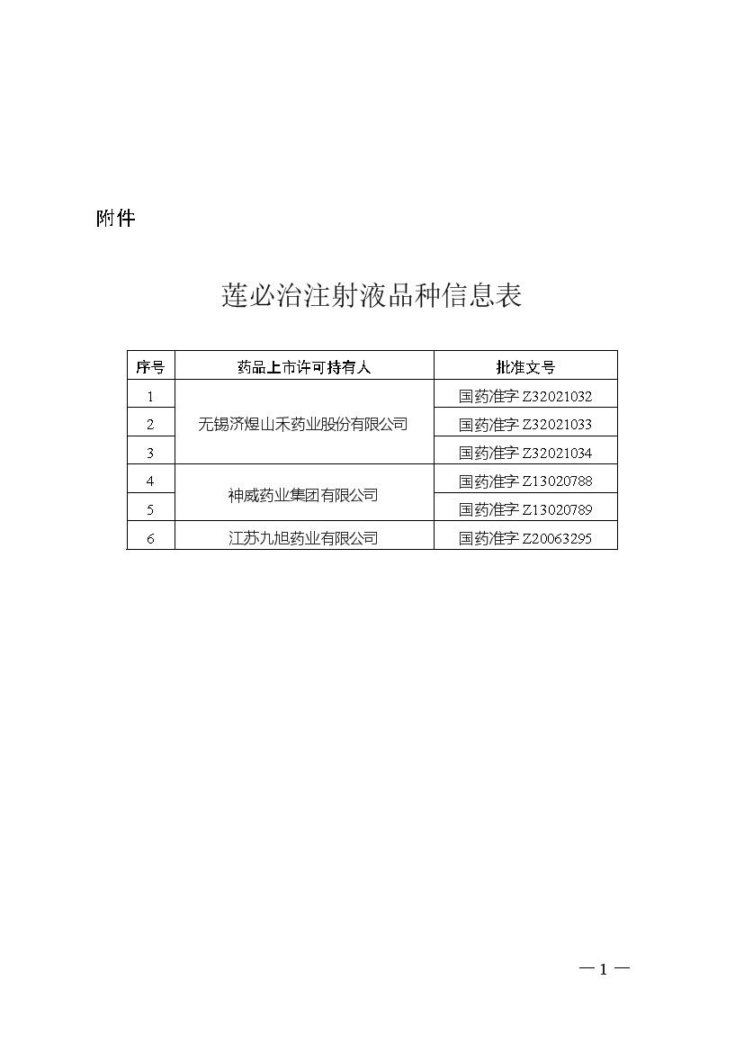 国家药监局关于注销莲必治注射液药品注册证书的公告(2022年第2号) 国家药监局关于注销莲必治注射液药品注册证书的公告(2022年第2号)