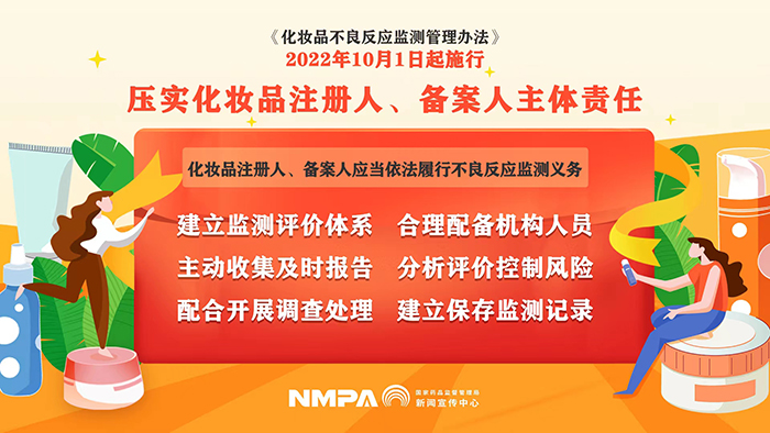 政策解读——《化妆品不良反应监测管理办法》之压实化妆品注册人、备案人主体责任