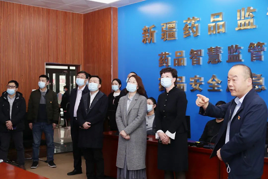 为民办实事、助推药品监管高质量发展 ——自治区财政厅第三党支部与药监局两党支部联合开展主题党日活动