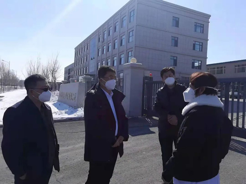 吉林省药监局副局长付兆峰督导检查疫情防护产品生产经营企业