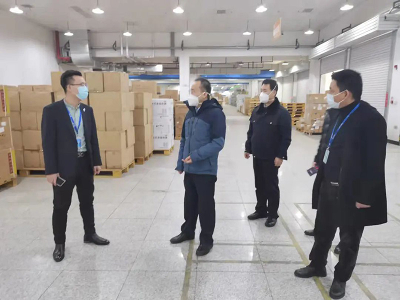 吉林省药监局药品安全总监李金波深入药品流通企业调研药品质量安全和疫情防控工作