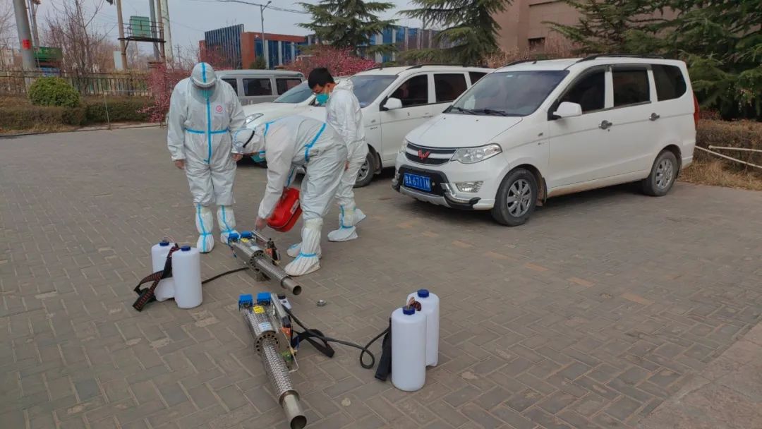 省医疗器械检验检测所强化内部疫情防控 积极做好消杀工作