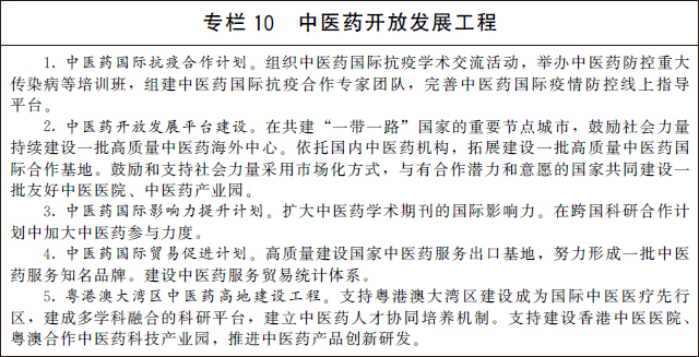 国务院办公厅关于印发“十四五”中医药发展规划的通知 国务院办公厅关于印发“十四五”中医药发展规划的通知