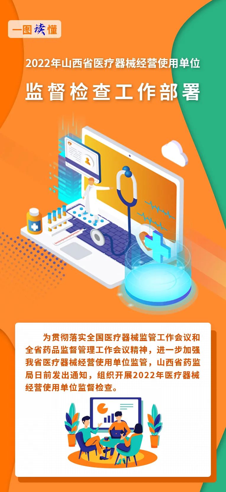 【一图读懂】2022年医疗器械经营使用单位监督检查工作部署