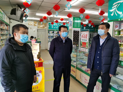 省药监局赴哈尔滨市持续督导检查零售药店疫情防控工作