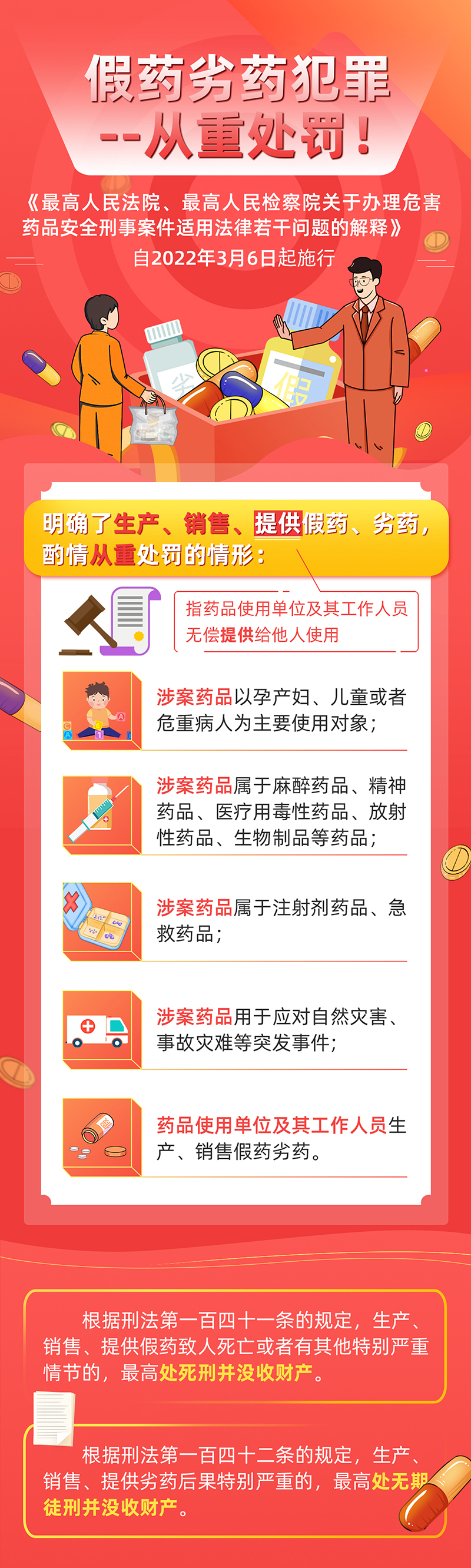 政策解读——从重处罚假药劣药犯罪
