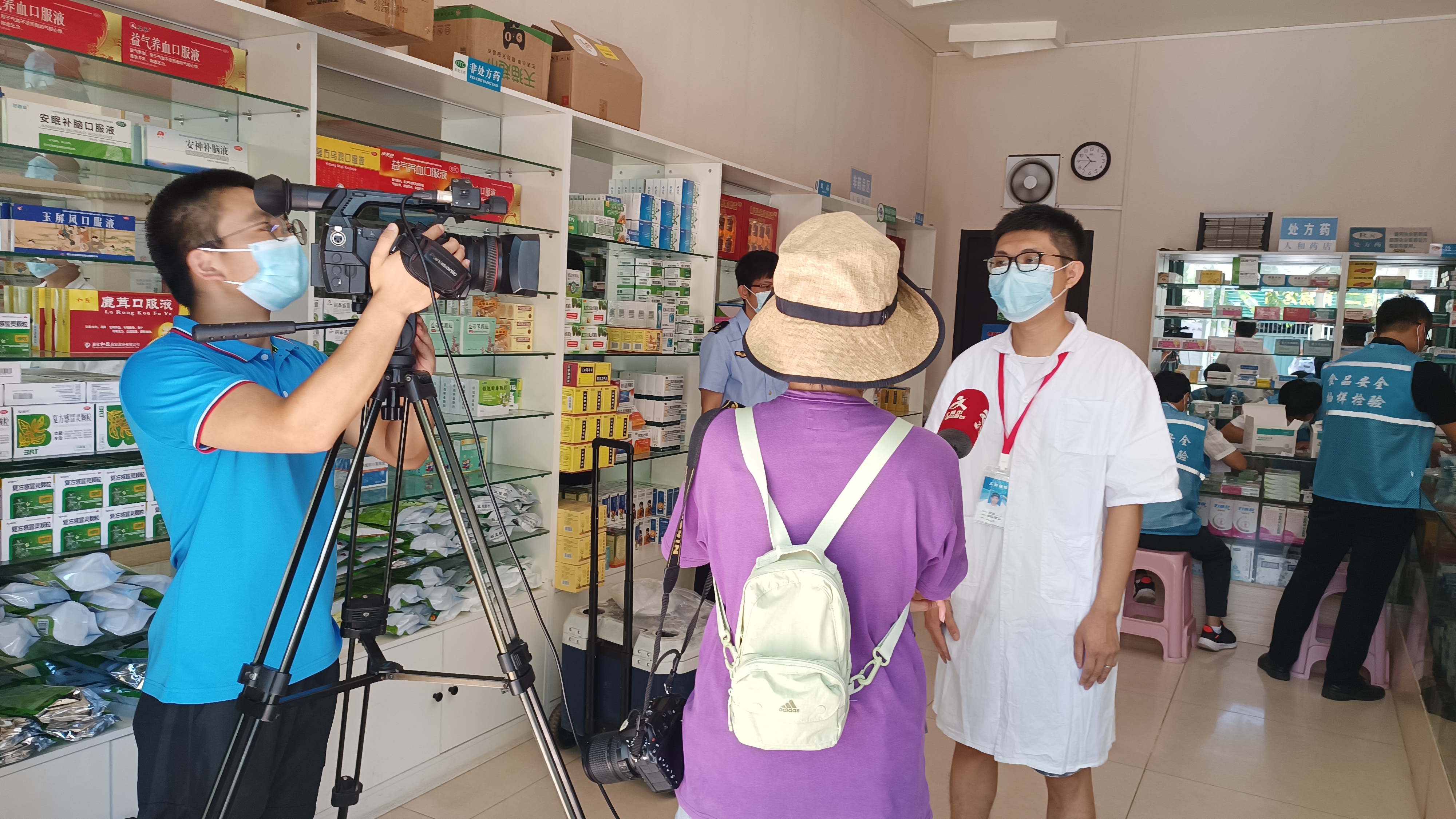 海南省文昌|联合媒体开展药械化抽检执法宣传工作 海南省文昌|联合媒体开展药械化抽检执法宣传工作