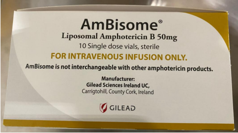 注射用两性霉素b脂质体在海南省乐城园区实现国内首次使用