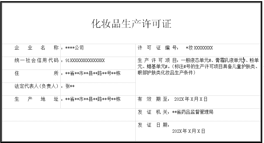 广西壮族自治区药品监督管理局关于化妆品生产许可有关事宜的通告(2022年第35期)
