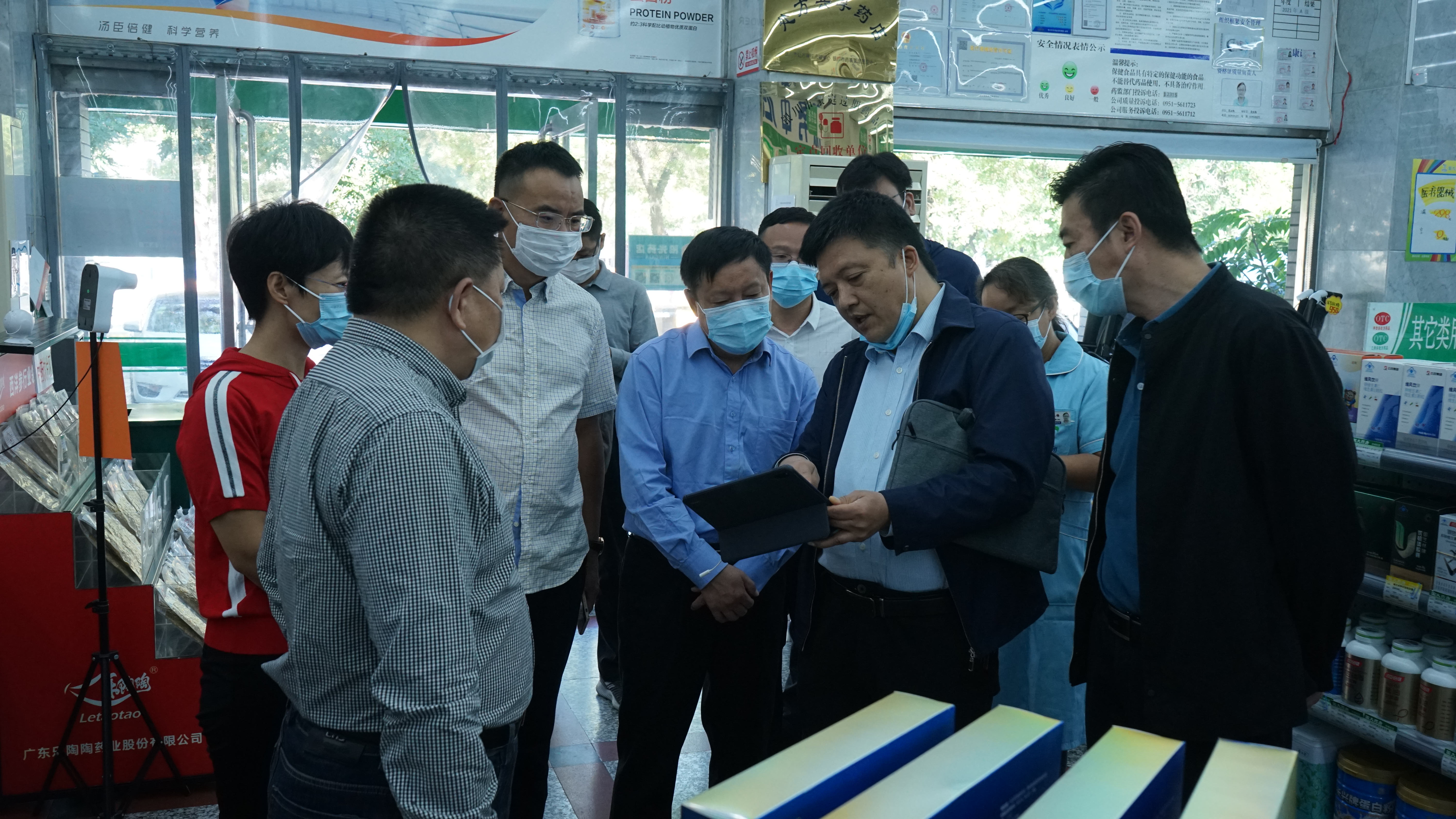 江西省药监局来宁夏考察调研药品监管工作