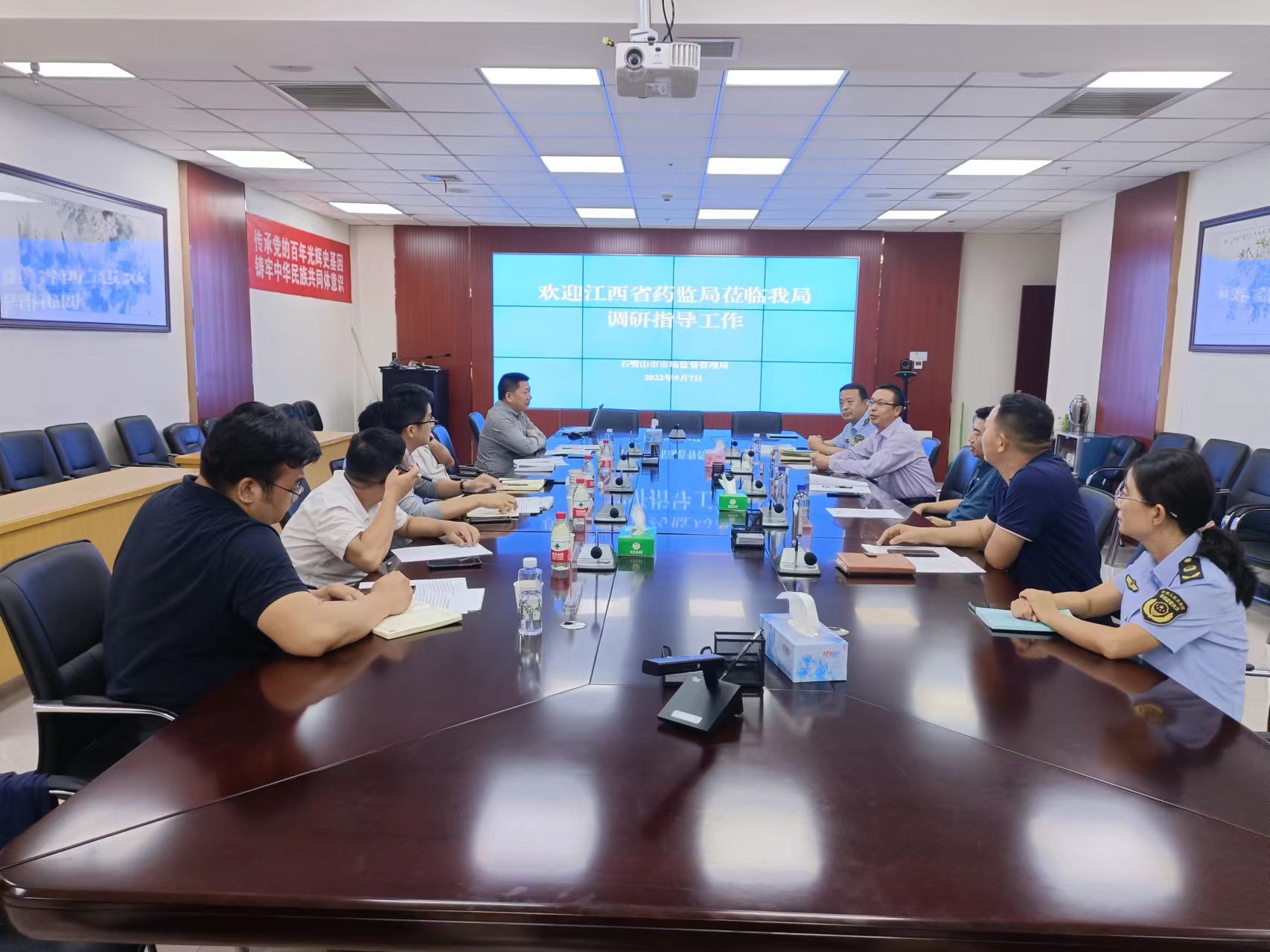 江西省药监局来宁夏考察调研药品监管工作