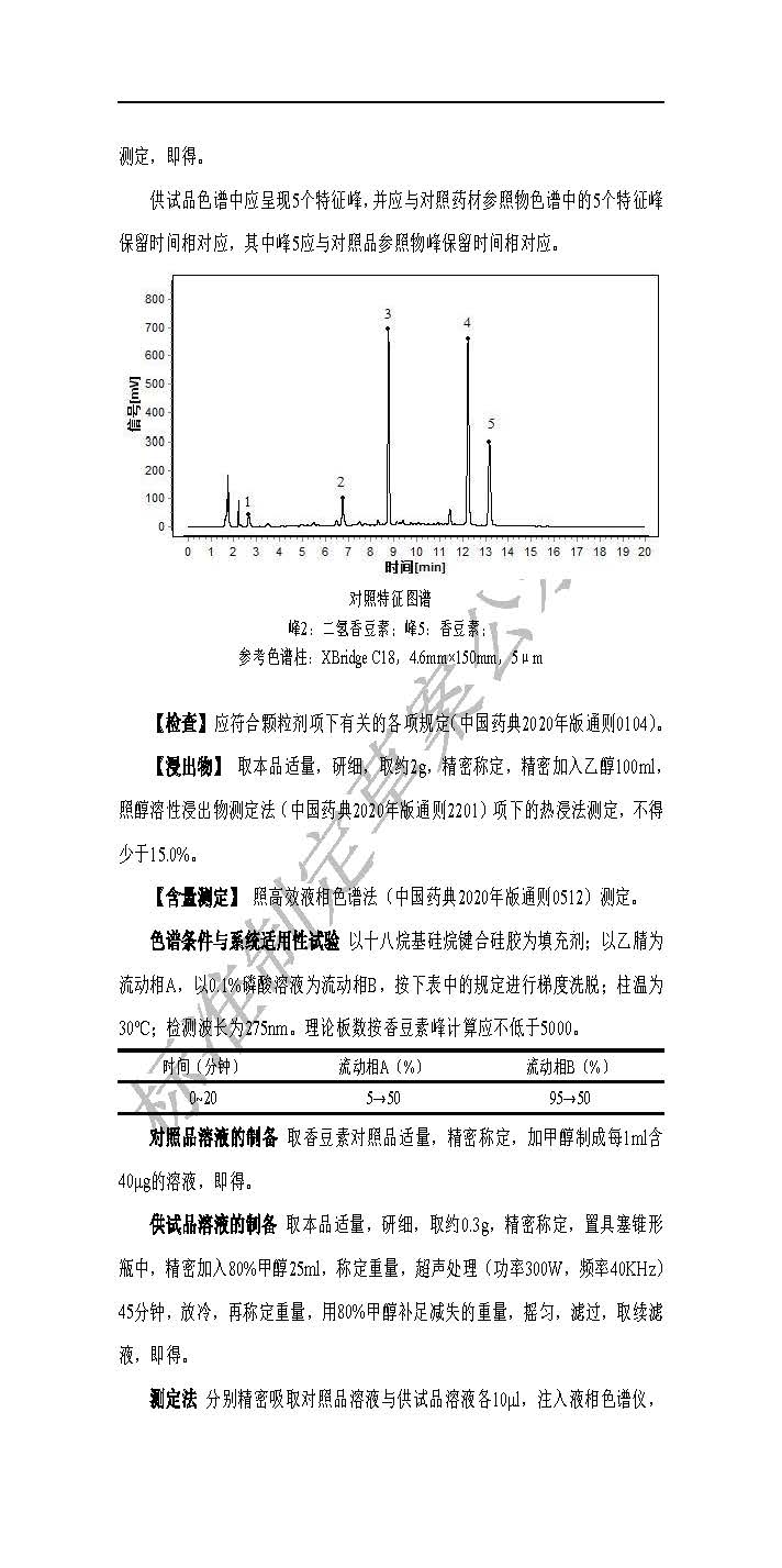 关于郁金（广西莪术）配方颗粒等5种新疆中药配方颗粒标准制定草案的公示