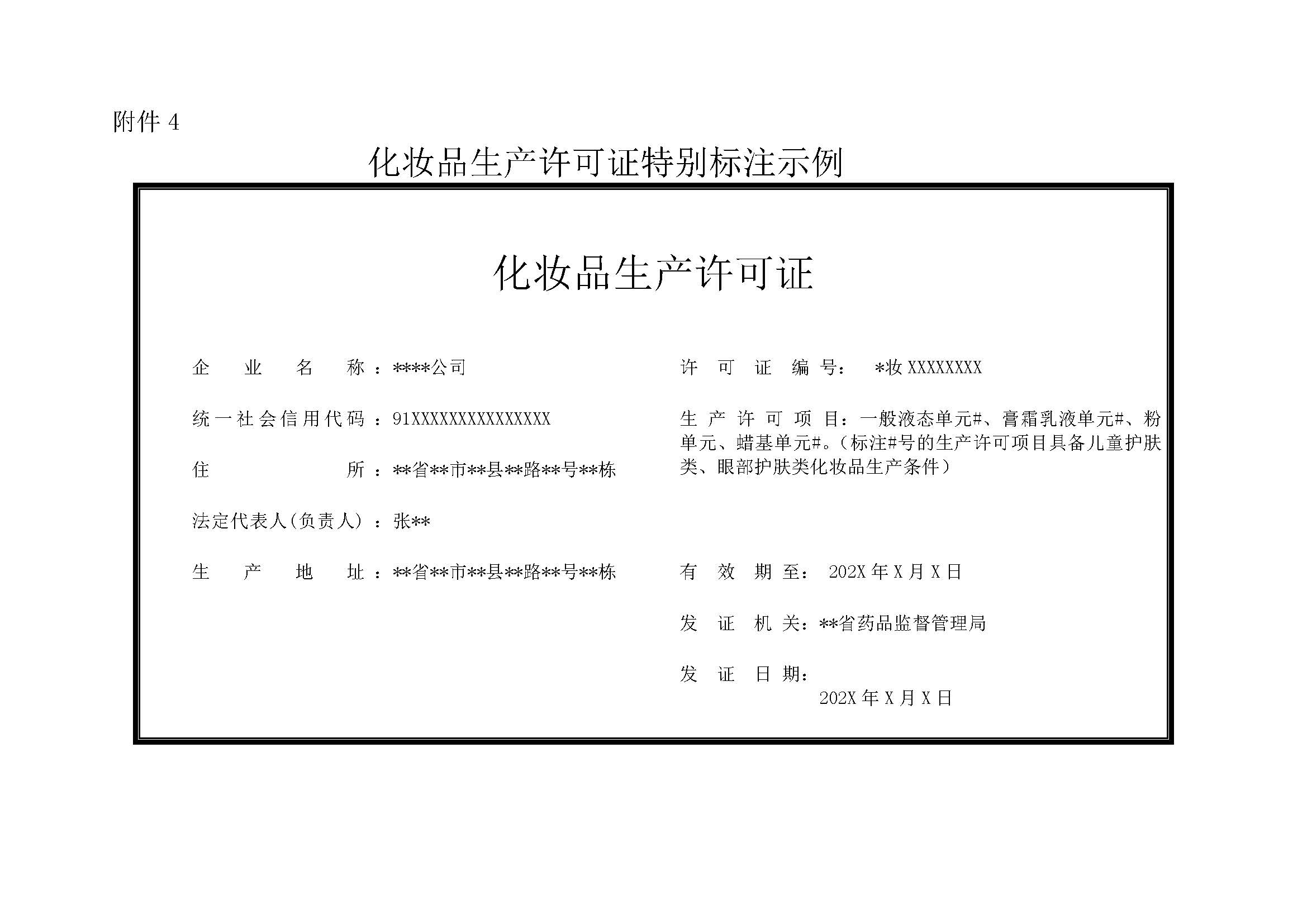 青海省药品监督管理局关于化妆品生产许可有关事宜的通告（2023年 第1号）