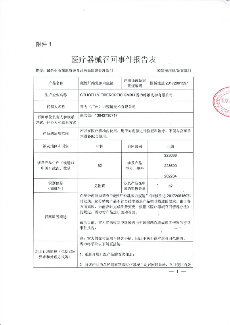 召回报告
