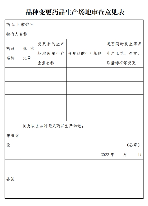 品种变更药品生产场地审查意见表.png