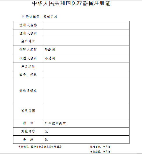 遼寧省醫療器械注冊證.png